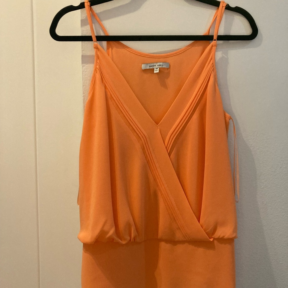 Naked Zebra orange blouse